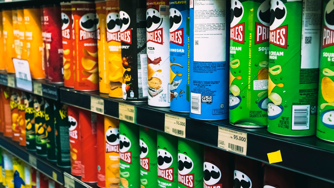 a display in a store filled with lots of drinks